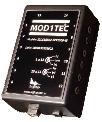 Sistema SCADA de Monitoreo de Temperatura MOD1TEC Standard